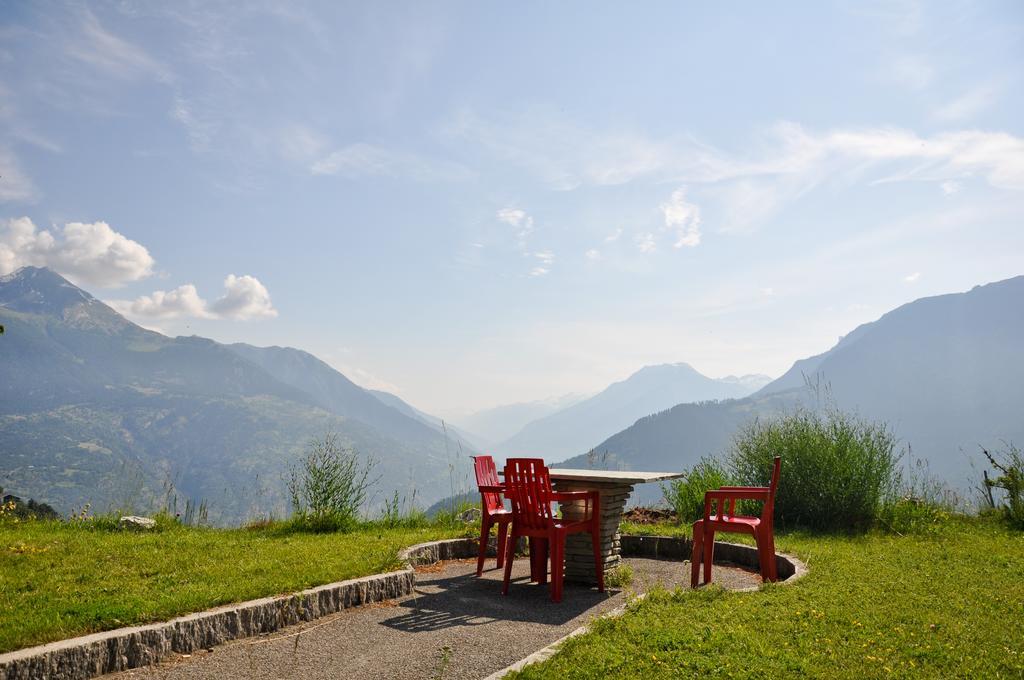 Hotel Alpenblick Zeneggen Rom bilde