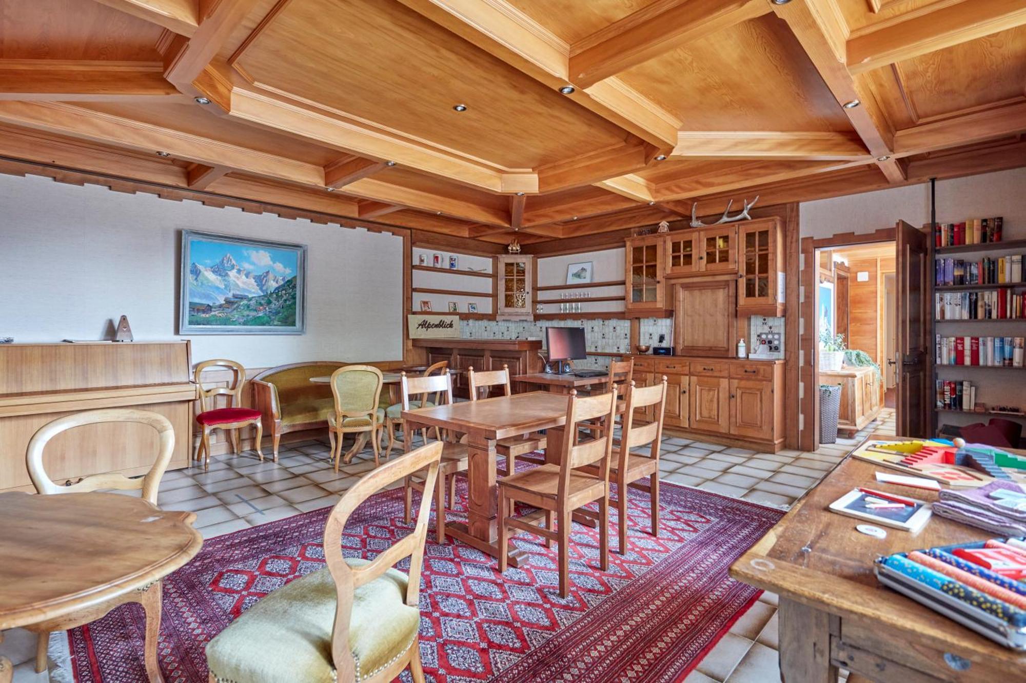 Hotel Alpenblick Zeneggen Eksteriør bilde