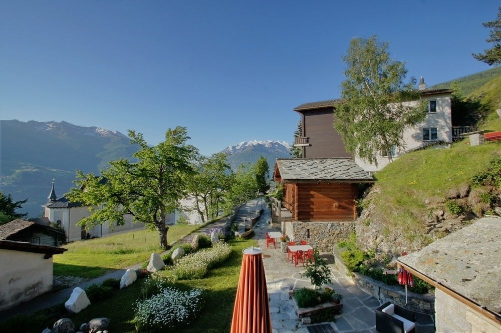 Hotel Alpenblick Zeneggen Eksteriør bilde