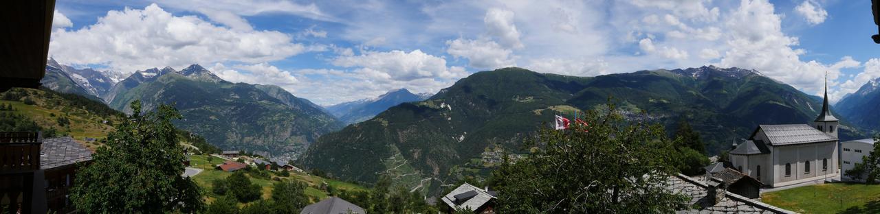 Hotel Alpenblick Zeneggen Eksteriør bilde