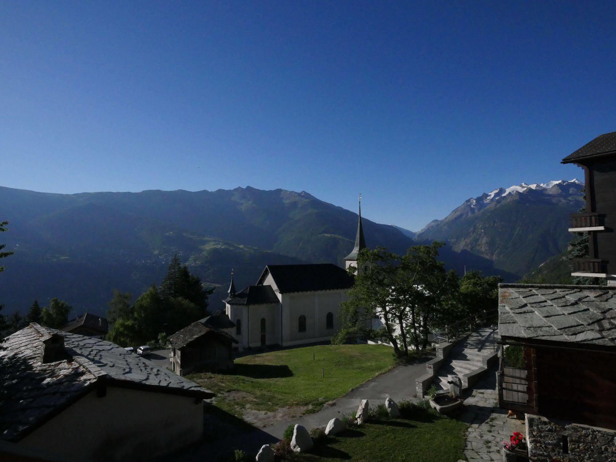 Hotel Alpenblick Zeneggen Eksteriør bilde